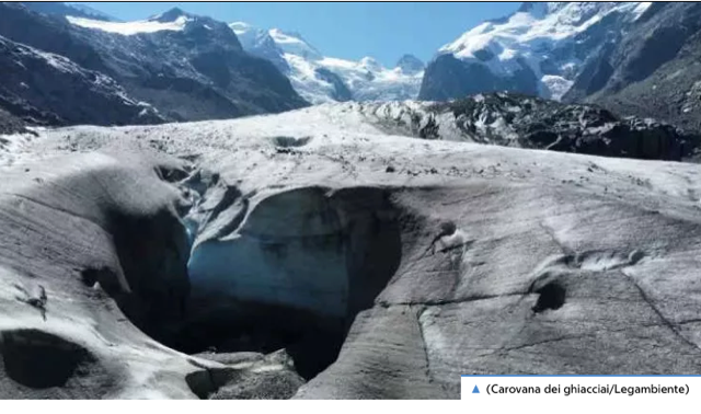 Ghiacciai Legambiente Fatti in breve: Italia Nostra e la montagna dei cambiamenti climatici - Enigma - Petizione per i ghiacciai