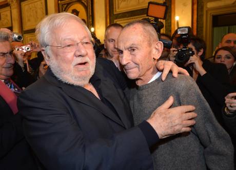 Paolo e Piero Villaggio Uno scatto un ricordo: Piero Villaggio al CAAI