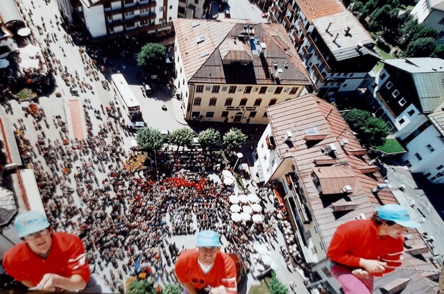 Calata Scoiattoli dal campanile.Ph Serafin jpeg Tornando a Cortina... con ricordi e racconti