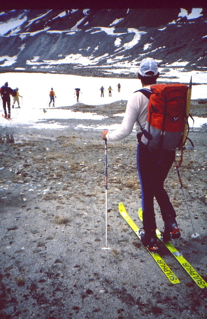 Chamonix Zermatt verso Schonbiel Hutte ph. Serafin. ph. SerafinJPG La classica Chamonix-Zermatt con il sole in faccia