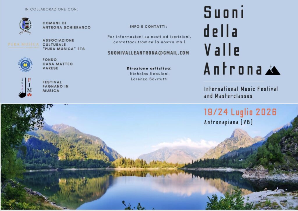 Suoni della Valle Antrona, un festival per il territorio Screenshot 2026 07 03 alle 14.29.38 Suoni della Valle Antrona, un festival per il territorio