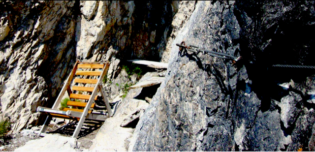 Ferrata delle Niere Nuovo film con Brad Pitt: land art al passo del Cormet de Roselend