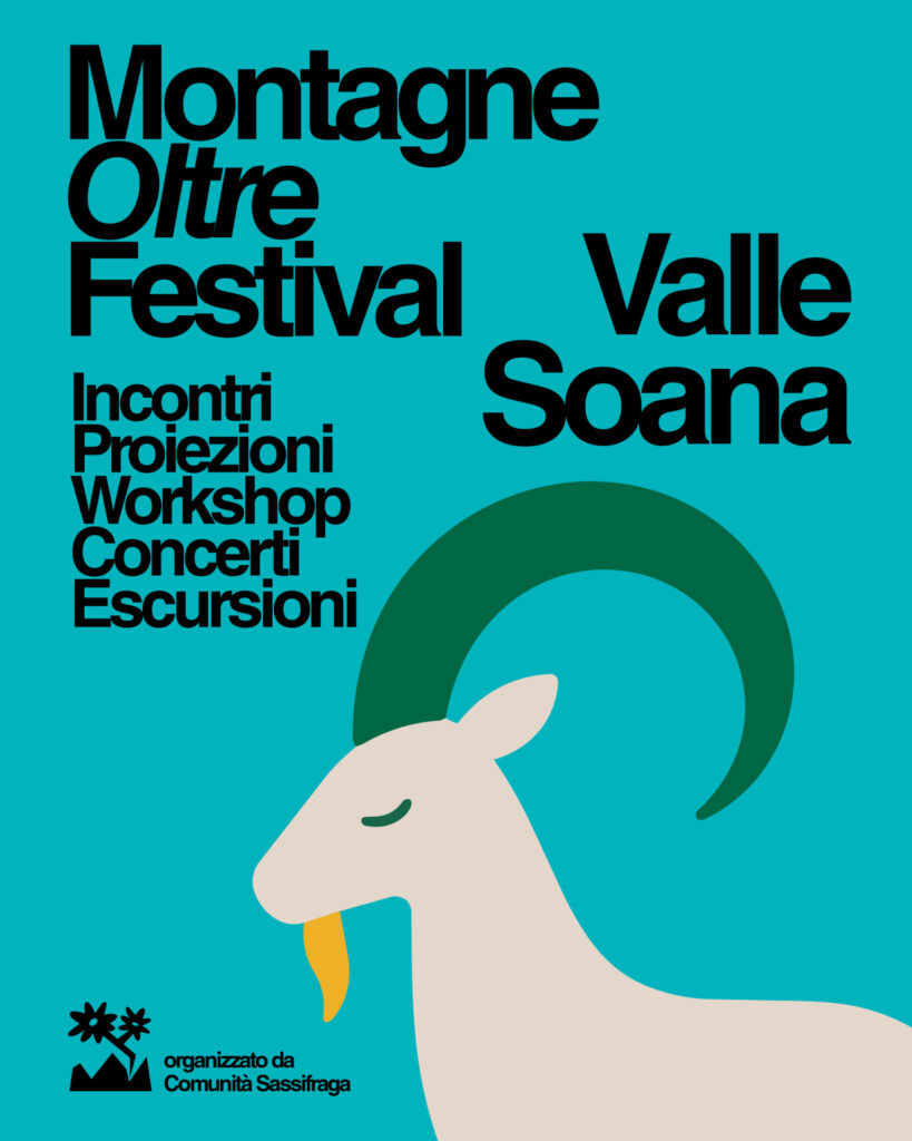 Grafica MontagneOltre, in Valle Soana un festival dentro la comunità